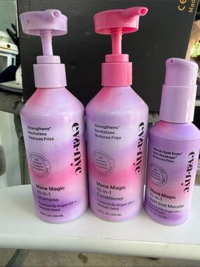 *NEW* eva•nyc 3 piece set - 10-in-1 Shampoo, Conditioner, & Mane Magic